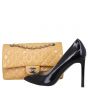 Chanel Classic Double Flap Medium Patent Shoe