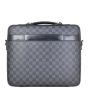 Louis Vuitton Steeve Laptop Bag Damier Graphite Back