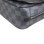 Louis Vuitton Hanging Toiletry Kit Damier Graphite Corner Closeup