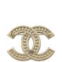 Chanel CC Pearl Brooch Back