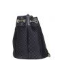 Chanel Drawstring Bucket Bag Chevron Side