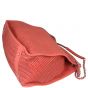 Chanel Perforated Tote (coral) Corner Distance