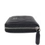 Chanel Small Zip Around Wallet Side