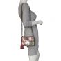 Gucci GG Supreme Blooms Padlock Small Shoulder Bag Mannequin