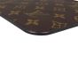 Louis Vuitton Neverfull Pochette Monogram Corner Closeup