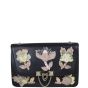 Valentino Floral Cutout Rockstud Shoulder Bag Front