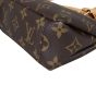 Louis Vuitton Pallas Nano Monogram Corner Closeup