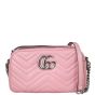 Gucci GG Marmont Small Camera Bag Front with Strap