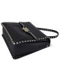Valentino Vitello Rockstud Flap Bag Corner Distance