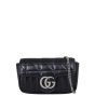 Gucci GG Marmont Super Mini Shoulder Bag Front with Strap