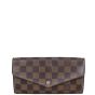 Louis Vuitton Sarah Wallet Damier Ebene Front