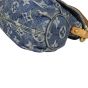 Louis Vuitton Mini Pleaty Monogram Denim Corner Closeup