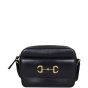 Gucci GG Leather 1955 Horsebit Shoulder Bag Small Front