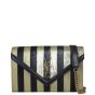 Saint Laurent Monogram Le Sept Chain Shoulder Bag Front with Strap