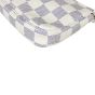 Louis Vuitton Mini Pochette Accessories Damier Azur Corner Closeup