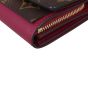 Louis Vuitton Flore Compact Wallet Corner Closeup