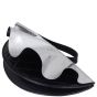 Chanel Metallic Wave Clutch Corner Distance
