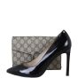 Gucci Dionysus GG Supreme Chain Wallet Shoe