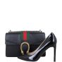 Gucci Dionysus Web Medium Leather Shoulder Bag Shoe