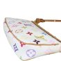 Louis Vuitton Pochette Accessories Monogram Multicolore Corner Closeup