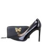 Gucci Butterfly Farfalla  Zip Around Continental Wallet Shoe