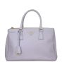 Prada Saffiano Lux Galleria Double Zip Tote Medium Front