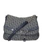 Dior Trotter Flap Messenger Bag Front with Strap