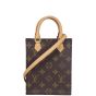 Louis Vuitton Petit Sac Plat Monogram Front with Strap