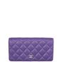 Chanel Classic CC Yen Wallet Front