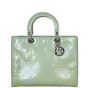 Dior Lady Dior Large Patent  Front
