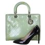 Dior Lady Dior Large Patent Shoe