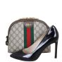 Gucci Ophidia GG Supreme Small Shoulder Bag Shoe