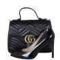 Gucci GG Marmont Top Handle Bag Small Shoe