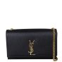 Saint Laurent Kate Chain Bag Medium Front Showing Chain