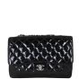Chanel Classic Single Flap Jumbo Patent Front