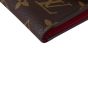 Louis Vuitton Victorine Wallet Monogram Corner Close Up