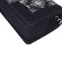 Chanel Boy Old Medium Embroidered Corner Close Up