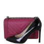 Chanel Boy Old Medium Chevron Shoe