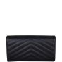 Saint Laurent Cassandre Flap Wallet Back