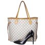 Louis Vuitton Neverfull MM Damier Azur Shoe