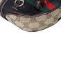 Gucci GG Supreme Canvas Horsebit Tassel Messenger Corner Close Up