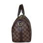 Louis Vuitton Speedy 25 Bandouliere Damier Ebene Side