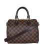 Louis Vuitton Speedy 25 Bandouliere Damier Ebene Front Showing Strap