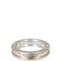 Bvlgari B.Zero1 18k White Gold 1 Band Ring