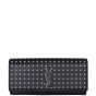 Saint Laurent Monogram Kate Studded Clutch Front