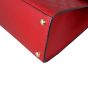 Gucci Guccissima Padlock Top Handle Bag Medium Corner Close Up