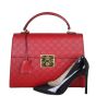 Gucci Guccissima Padlock Top Handle Bag Medium Shoe