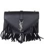 Saint Laurent Monogram Fringe Chain Bag Front