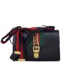 Gucci Sylvie Small Shoulder Bag Front With Strap