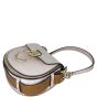 Chloe Tess Small Croc-Embossed Corner Distance